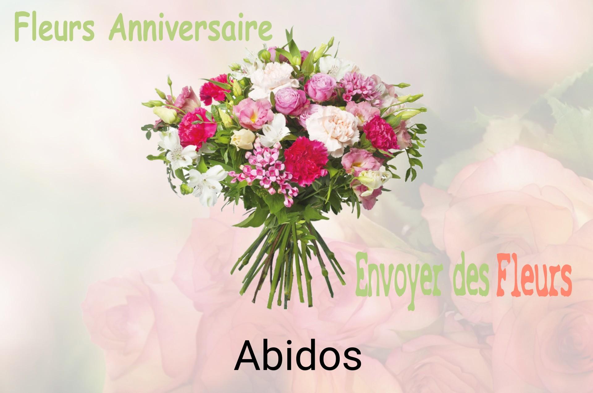 Bouquet de fleurs d’anniversaire livré à Abidos